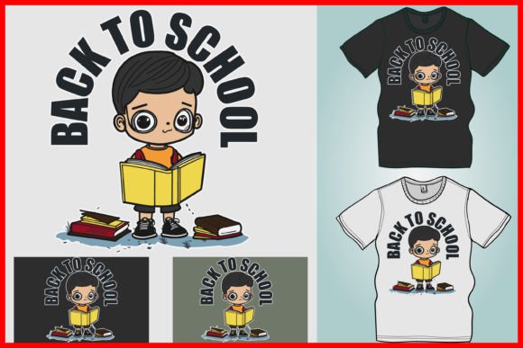 Back to School Character Graphic: A Creative Asset for Modern Designers