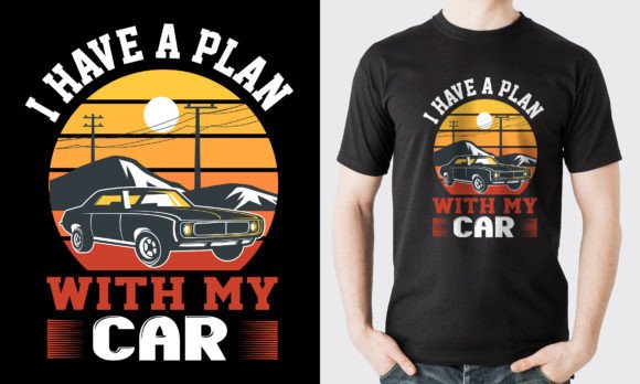 Car Graphic T Shirt Design: A Bold Statement for Creators