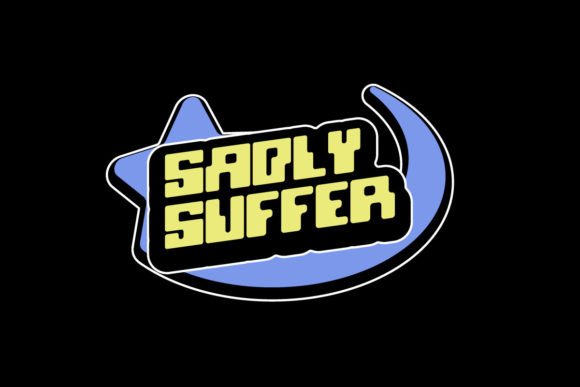 Embrace the Glitch: The Sadly Suffer Y2k Graphic Tee Design