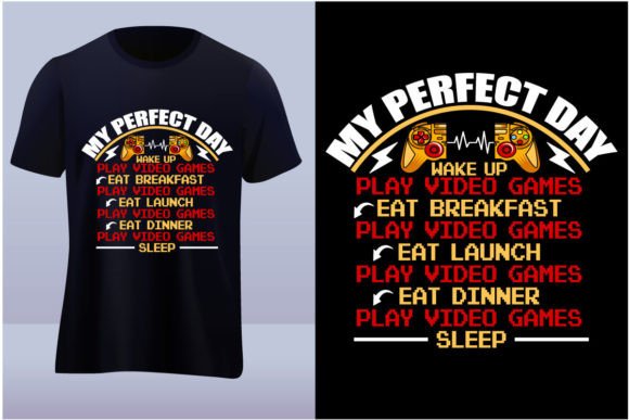 Gaming Routine Graphic Tshirt Design: More Than Just a Graphic