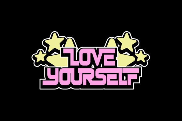 Love Yourself Y2k Graphic Tee: Urban Streetwear Design